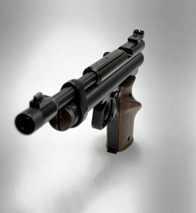 Rear Sight for Crosman Steel Breech Air Pistols, Blued Steel Finish, Adjustable Windage & Elevation - Premium Upgrade for Crosman 13XX/22XX Models