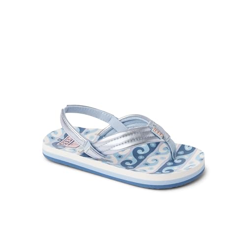Image of REEF Girls Toddler /Little Kid Ahi Beach Flip Flop, Soft Cushion Footbed, Water Friendly