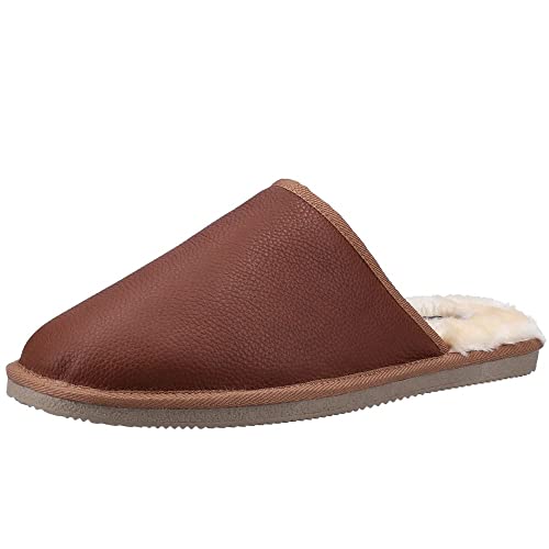 Chaussons en cuir homme Hush Puppies Coady élégants