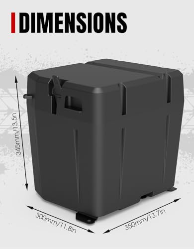 Caja de almacenamiento impermeable con doble compartimento Polaris Ranger 7