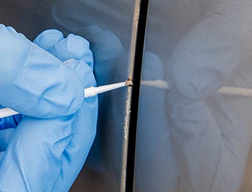 AUTO-PLAST PRODUKT APP Micro Brush - Lackstifte mit Applikator | Lacktupfer | weiß | 1,0 mm | 100 Stück, Weiss