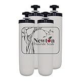 Newton Gravity Water Filter with Fluoride and Limescale Removal | High Capacity Ceramic Candle | Compatible with British Berkefeld, Berkey, etc. (4 Pack)