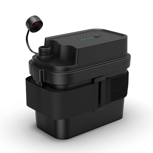 Batería de litio de 24V 3000mAh recargable con protección impermeable IP67 de 102x56x82 mm