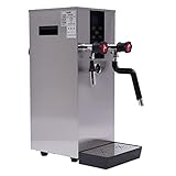 Commercial Steam Water Boiling Machine 12L Electric Milk Foam Maker with LCD Screen Displays Real-Ti