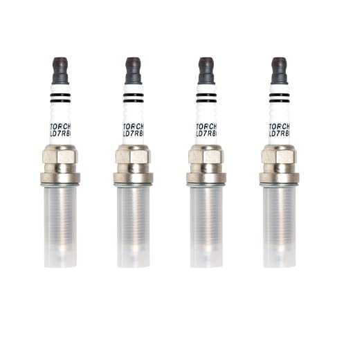 4��TORCH LD7RBI�C���W�E���X�p�[�N�v���O��̌^�Ɍ������܂� NGK DILZKAR7C11S �X�p�[�N�v���O, DENSO DXE22HQRD11S �X�p�[�N�v���O, Honda 2006-2019 Fit 4-Door 1.5L, OEM