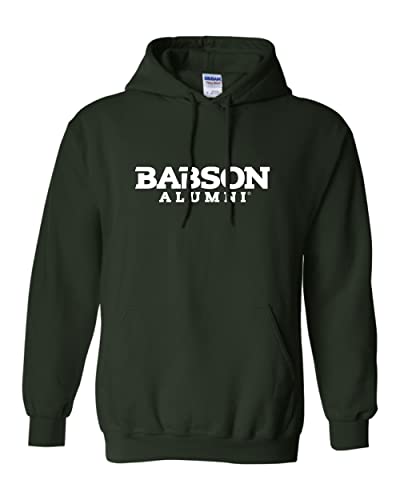 CreateMyTee | Babson College Alumni Hooded Sweatshirt