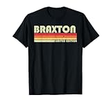 BRAXTON Gift Name Personalized Funny Retro Vintage Birthday T-Shirt