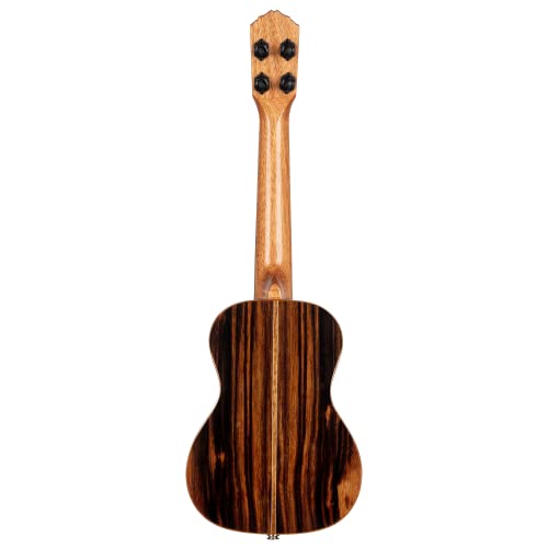 Ukulélé Concert électro-acoustique Ortega Guitars – Série Elite – housse incluse – Solid Ebony (RUET-EB) - Les Beatles, Paul McCartney, John Lennon, RIngo Starr, George Harrison Ukulélé Concert électro-acoustique Ortega Guitars - Série Elite - housse incluse - Solid Ebony (RUET-EB) – Image 3