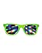 EmazingLights Glow in the Dark Diffraction Glasses (Neon Green)