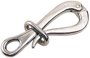 Nautos 189785 – Stainless Steel Pelican Hook – 4'' - Sea Dog