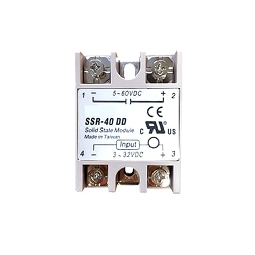 Relais semi-conducteur SSR 40A DC-DC module 3-32V commande chauffage PID