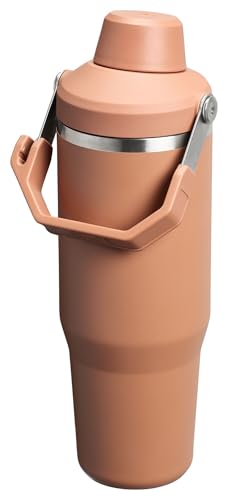 Image of STANLEY IceFlow 2.0 Fast Flow Tumbler, 30 oz, Toast | Angled Spout Lid | Lightweight and Leakproof for Travel and Sports | Easy Carry Handle | Insulated Stainless Steel | BPA-Free