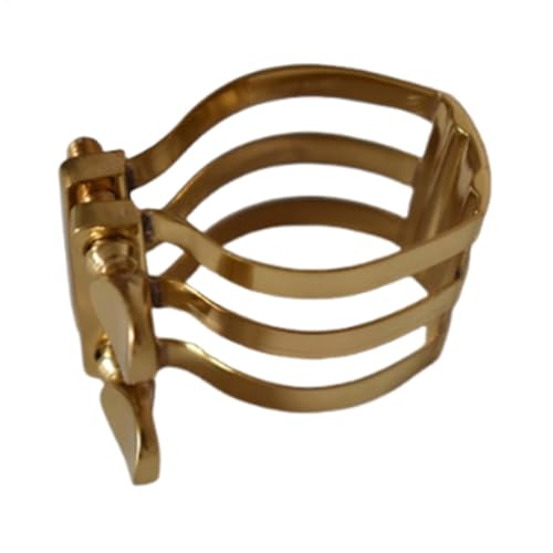 Saxophone Ligature Alto SaxAAlto Sax }EXs[Xt@Xi[A@\|[^uNbvATbNXtҁAyDƂ̂߂̒߉\ȗKpANZT[A4.5x4.5 cm