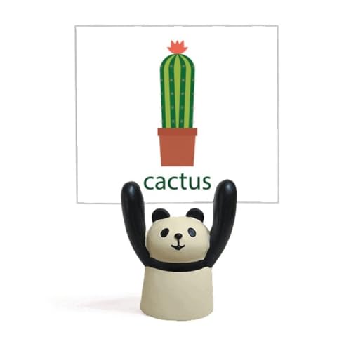 Support de mémo cactus vert pour égayer vos souvenirs de table