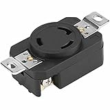 Certifié et sûr : avec certification CULus, cette prise répond à toutes les normes de performance et de sécurité requises pour les électriciens. Ses excellentes pinces extérieures en nylon empêchent le cordon de se tirer accidentellement, une connexion sûre et fiable.