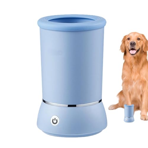 Limpiador y Masajeador Automático para Patas de Perro USB Recargable