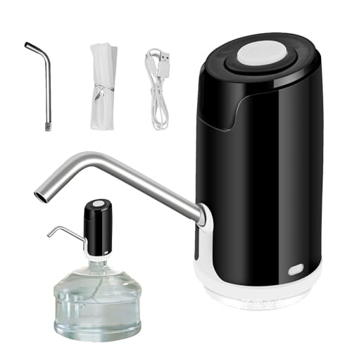 Bomba de agua eléctrica, dispensador de agua eléctrico, dispensador de bomba de agua potable de carga USB, bomba de agua potable para agua potable, bomba de agua portátil para uso exterior, aula,