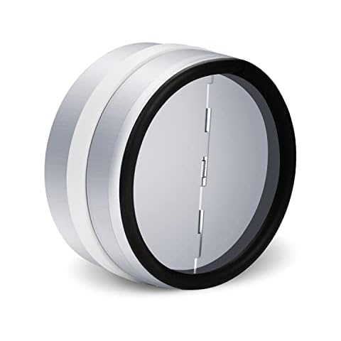 WeCooper 100mm Duct Connector with Backdraught Shutter Cover