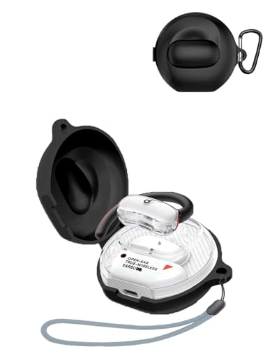 Soundcore V40i �p �P�[�X YAJOJO ���C�����X �C���[�z�� �[�d�P�[�X�J�o�[ �J���r�i�E�L�[�`�F�[���t�� �V���R���ی�P�[�X �����h�~ �ϏՌ� �h�o �L�Y�h�~ �w��h�~ Soundcore V40i �Ή�(�u���b�N)