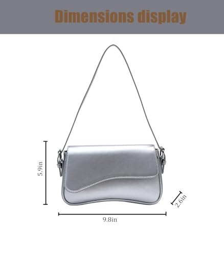 Image of PU Leather Tote Bag for Women with 2 Removable Straps and Zipper Closure