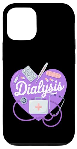 Dialysis Tech 聴診器 心臓 腎臓 腎臓 スマホケース iPhone 12/12 Pro 用