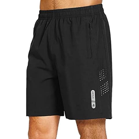 JustSun Men's Elasticated Sports Shorts with Pockets Cover