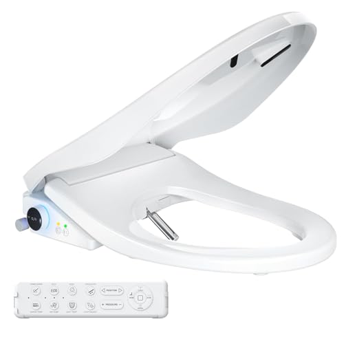 SmartWhale Electric Bidet Seat — Heated & Self-Cleaning