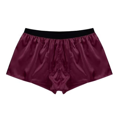 Moily Men's Silky Boxers Shorts Summer Holiday Loose Panties Sports Shorts Beachwear3