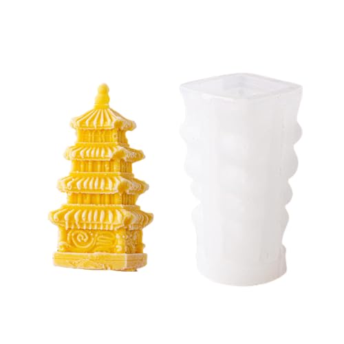 ouquckl Ice Cube Tray, Creative Chinese Styles Ice Cream Molds Flexible Silicone Ice Cream Molds Chinese Pattern Craft Molds for Home Baking