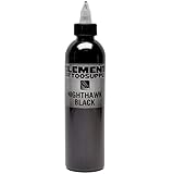 Element Tattoo Supply Black Tattoo Ink Bottle Nighthawk (8)