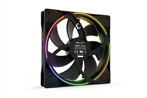 Image of be quiet! Light Wings 140mm PWM Premium Low Noise ARGB Cooling Fan | 4-Pin | Black | BL074