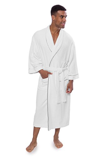 Texere Mens Luxury Terry Cloth Bathrobe EcoComfort