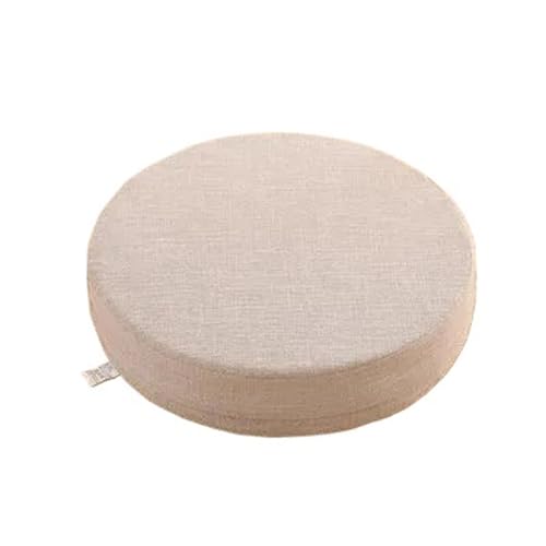 MWAHJU CojíN Cojín de meditación de Textura Dura Pep for Yoga, Almohada de Respaldo, Estera de Suelo extraíble y Lavable for el hogar para Interior(Beige,40X6CM)