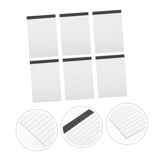 Carnet notes format portable avec bloc notes à détacher et papier épais de bureau
