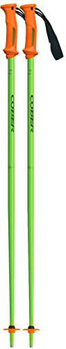 Cober Vision Bastoni da Sci, Verde Fluo, 130 cm