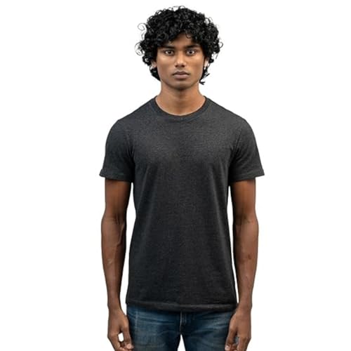 Image of Men's Cotton Crew Neck T-Shirt Combo (Set of 3) Plain Solid Half Sleeve Regular Fit T-Shirt, Cotton, Casual, Comfortable & Stylish
