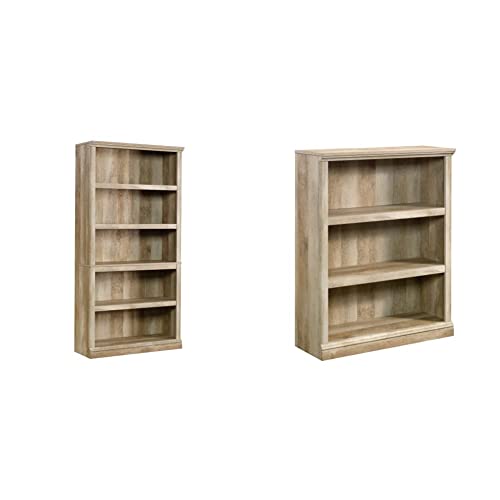 Sauder Miscellaneous Storage BookcasesBook Shelves 5 Shelf and 3 Shelf Lintel Oak product thumbnail 9