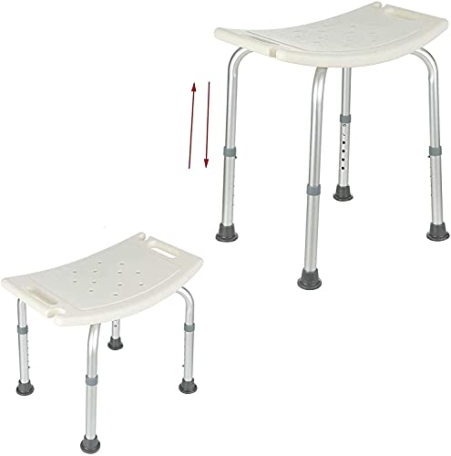 Banc tabouret de douche réglable pour sécuriser le bain des aînés