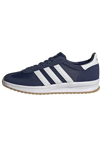 Tomaia in tessuto adidas Run 70S 2.0 Shoes, Scarpe Uomo, Dark Blue/Cloud White/Cloud White, 43 1/3 EU