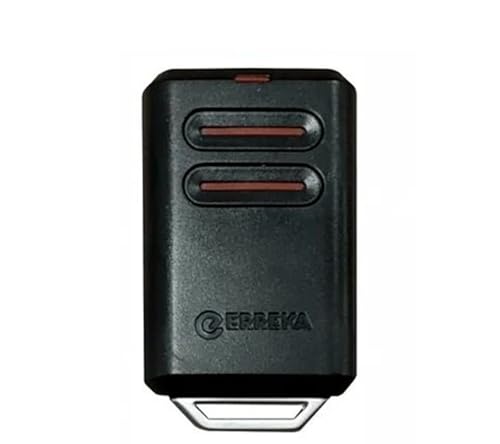 ERREKA KUMA KU02 868 MHz Mando Garaje Original 868 MHz Fixed Code Emisor de 2 Canales Botones para Puertas Automáticas Frecuencia 868,35 MHz Sistema de Alta Seguridad