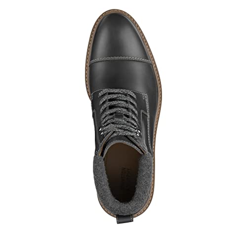 Johnston & Murphy Men’s Barrett Cap Toe Boot | Rugged Full-Grain Leather | Advanced Cushioning | Tonal & Heathered Laces | Superior Comfort | Lace-Up Boots2