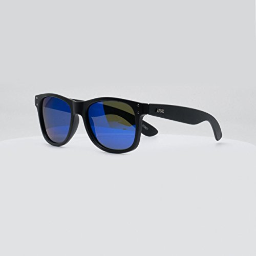 Unisex Everyday Pacific Black/Blue Mirror Sunglasses4