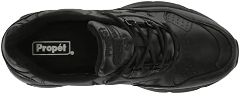 Propét Men's Stability Walker Walking Sneakers Medicare Approved Shoes, Black, 10.5 Narrow | Image 4