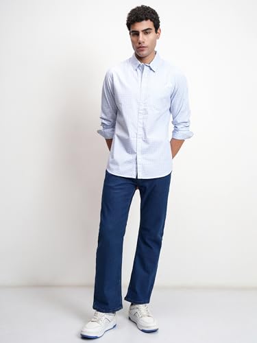 Image of Highlander Men's Straight Fit Jeans | Mid Rise | Stretchable Fabric | Designed for Comfort & Ease of Movement | Jeans for Man