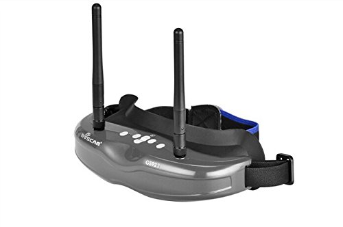 BOSCAM GS922 FPV Goggles Glasses 5.8G 32CH Div AIO Goggles Dual Receiver with DVR for FPV Outdoor Photography