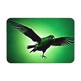 Antidérapant et absorbant l'eau : l'adhésif en caoutchouc sur le fond permet au tapis de s'adapter parfaitement au sol, empêchant le tapis de bouger d'avant en arrière et de causer des dommages inutiles. Matériau absorbant pour garder le sol au sec