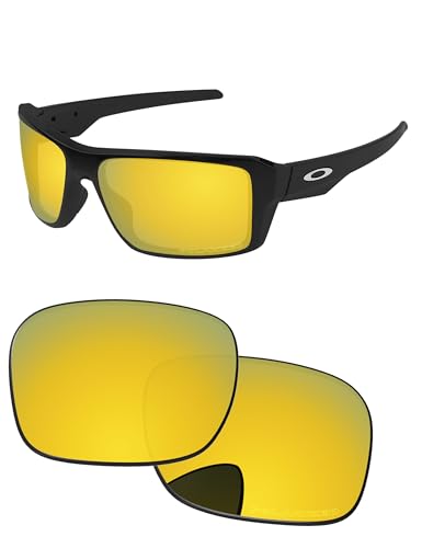 Image of Replacement Lenses for Oakley Double Edge OO9380 66mm Sunglass - Precision Fit, UV Block & Impact Resistant