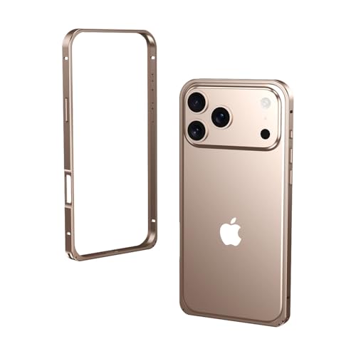 Coque iPhone 16 Plus métal doré idéale pour un style chic au quotidien