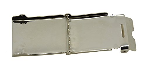 ACCmall Plain Canvas Military Web Belt & Silver Flip Buckle4