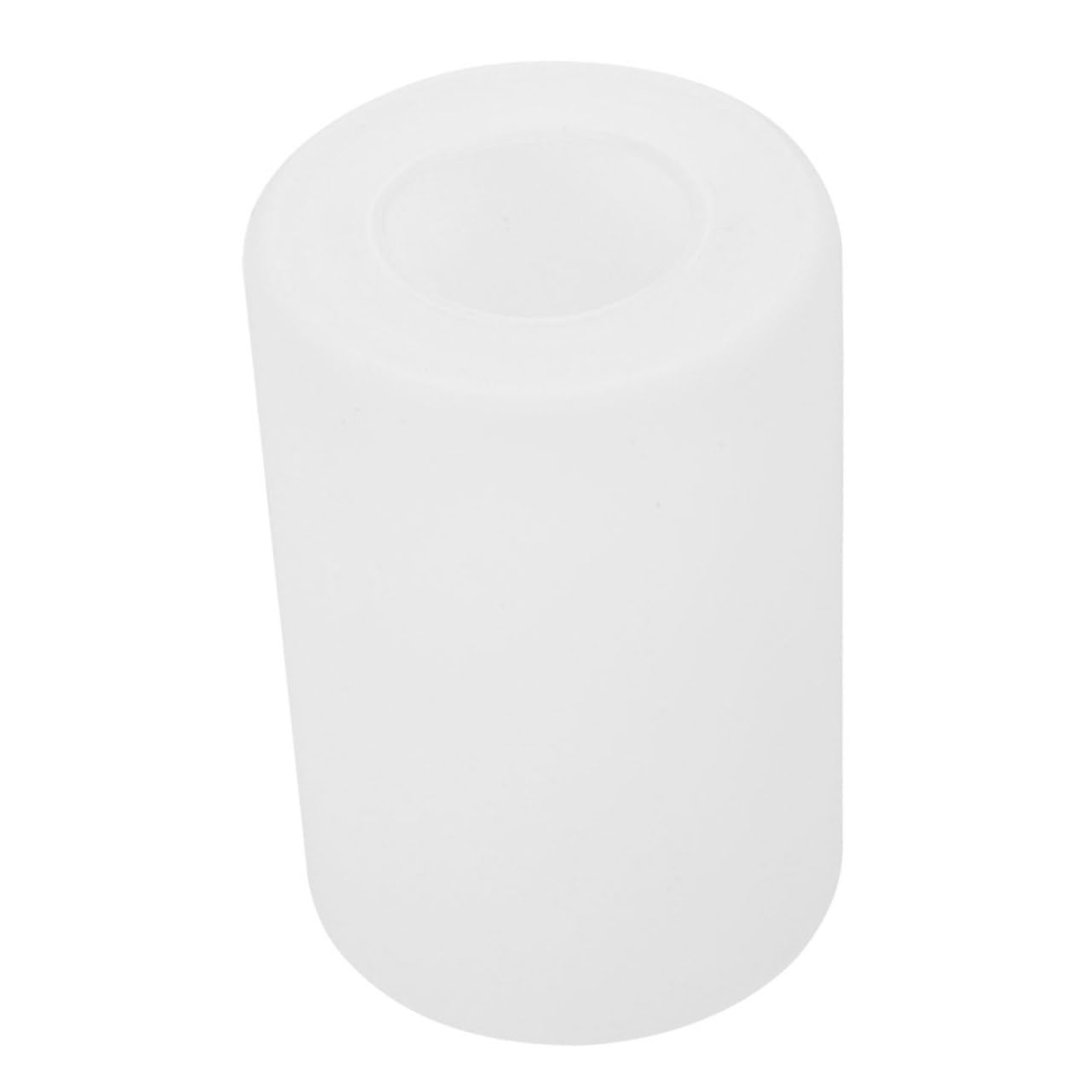 TOPBATHY White Glass Lamp Shade Replacement for E27 Light Fixture, Modern Decorative Hanging Light Cover Simple Installation and Convenient Use for Home Lighting